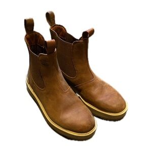 Brown Sorel Chelsea Winter Boots W9